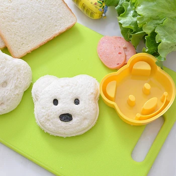 Cute Maz Sedz Formas Sviestmaižu Maize Pelējuma Bērniem Brokastis Kūka Pelējuma Kuteris DIY Dekorēšanas Rīkus, Virtuves Piederumus, Instrumentu