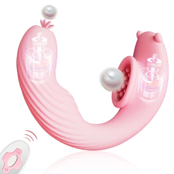 Dildo Vibrators Seksa Veikals G-spot Vagīnas Stimulators Sieviešu Masturbator Dzelksnis Klitora Mēles Massager Erotiska Seksa Rotaļlietas Pāris