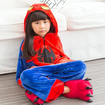 Dzīvnieku Anime Cosplay Zirnekļa Kostīms, Zēnu, Meiteņu Halloween Toddler Saģērbt Fancy Kids Cute Karikatūra Pidžamas Karnevāla Puse