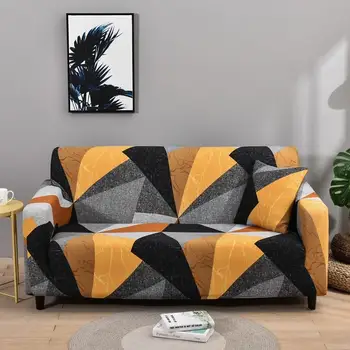 Dīvāns Vāks kvadrātveida režģi iespiesti dīvāna pārsegs sofa cover elastīgs slipcovers anti-putekļu mašīna mazgājami dīvāns vāks dzīvo jamo istabu