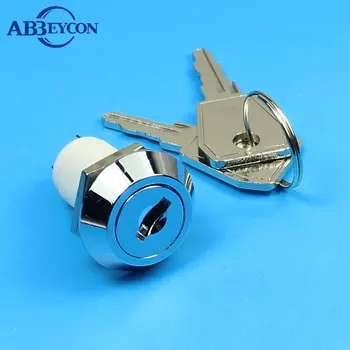 Elektriskā atslēga bloķēšanas slēdzis metāla top pin termināls misiņa atslēgas slēdzis