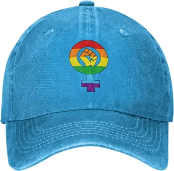 Feminisma Dūri Simbols LGBT Feminism Cepuri Smieklīgi Tētis Cepure Vīriešiem Sieviešu Beisbola Cepurītes