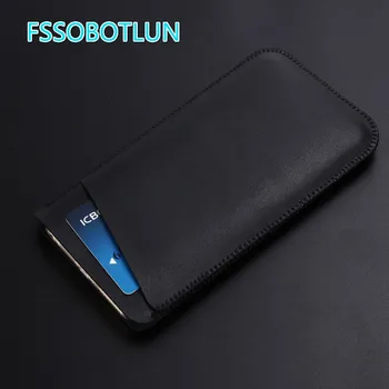 FSSOBOTLUN 4 stili BlackBerry Kustības Gadījumā Luksusa Ultra-plānas mīksta Microfiber Ādas tālrunis Piedurkņu Soma, Maisiņš Vāciņu