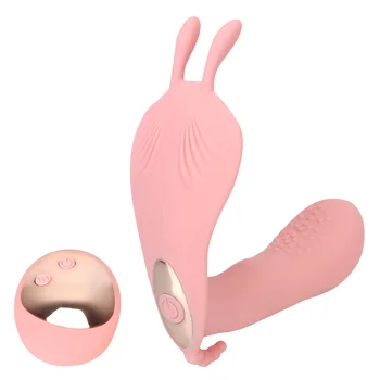 G Spot Massager Tālvadības Biksīšu Vibrators Valkājamas Trušu Vibrators, Dildo Klitora Stimulators Seksa Rotaļlietas Sievietēm Āra Lietošanai