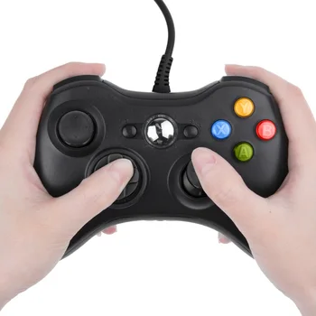 Gamepad Xbox 360 Wired Controller For XBOX 360 Controle Vadu Kursorsviru, Lai XBOX360 Spēle Kontrolieris Gamepad Joypad