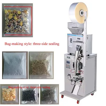 Graudains pulveris daudzuma iepakošanas mašīnas tējas maisiņu veidošanas mašīnas, automātiskās svēršanas iepakojuma aizzīmogošanas mašīnas
