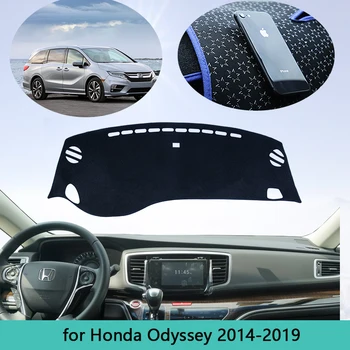 Grezns Saulessargs Dashmat Protector Anti-slīdēšanas Paklājiņš Paneļa Vāciņu Honda Odyssey 2014~2019 JDM Modeļa Auto Piederumi Cape