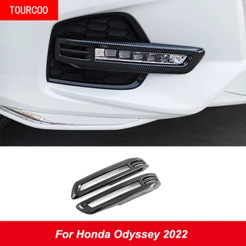 Hromēti Priekšējie Miglas lukturi, Lampas Apdares Rāmja Vāks priekš Honda Odyssey 2022 Auto Piederumi Ārējie Apdares Modifikācijas Piederumi