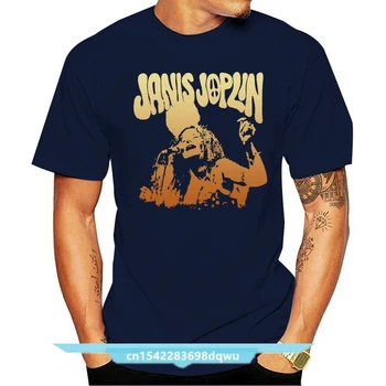 Ir 2021. Jaunākās Modes Oficiālais Janis Joplin Live Tour Koncerts Plakāta Attēlu Foto T Krekls S M L Xl 2X Drukas T Krekli O Kakla Īss