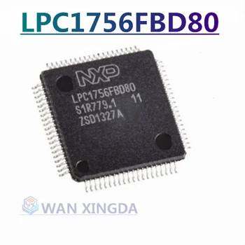 Jaunas oriģinālas LPC1756FBD80 ROKU mikrokontrolleru mikrokontrolleru pakete LQFP-80