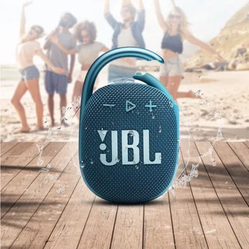 Jauno Klipu 4 Bezvadu Bluetooth Mini 5.1 Mūzikas Skaļruņi Ūdensizturīgs Portatīvo Āra Basu Skaļrunis ar Āķi, 10 Stundu Akumulators