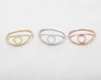 Jauno modes sieviešu gredzenu, seno Ēģiptiešu dizaina acis atdarināt gredzenu,
