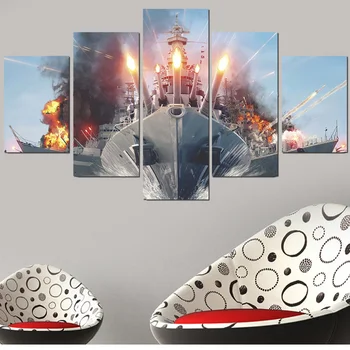 Jauns 5D Diy Dimanta Glezna, Kristāla Cross Stitch Pilna Rokdarbi Mājas Dekoratīvā 3D Pilnu Kvadrātveida Dimanta Izšuvumi Jūras spēku Kuģiem