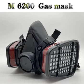 jauns melns M6200 Gāzes masku klasiskā stilā, augstas kvalitātes Aizsardzības masku pret Aerosola krāsu Riteņbraukšana darbavietas Ķīmija Drošības maska