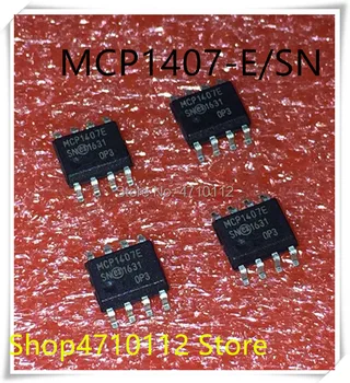JAUNU 10PCS/DAUDZ MCP1407 MCP1407-E/SN MCP1407E SOP-8 IC