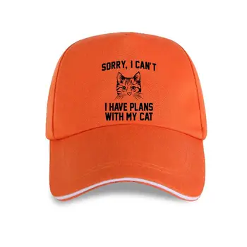 jaunā klp cepuri Hillbilly 2021. Gada Vasaras Sorry, es nevaru Būt Plānus ar Mans Kaķis Vēstuli Iespiesti Beisbola cepure - Ikdienas Apģērbu Sievietēm, 100% C