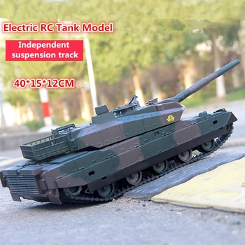 Jaunākās papildināt electric RC tvertnes modelis bērniem rotaļlietas XQTK24-2 40mins 45 grādu slīpums off road tālvadības cont armijas militāro tvertne rotaļlietas