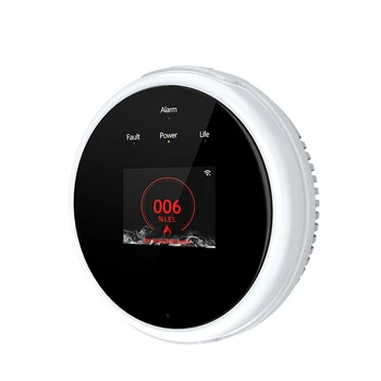 Karstā Wifi Gāzes Detektoru Tuya Smart Home Noplūdes Sensors, LED Displejs, Dabasgāzes Noplūdes Detektori Trauksmes MUMS Plug