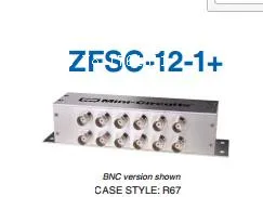 [LAN] Mini-Shēmas ZFSC-12-1-S+ 1-200MHz divpadsmit SMA jauda dalītāju