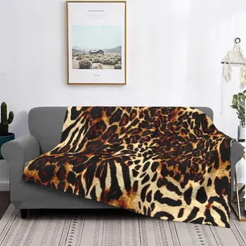 LEOPARD Tēlotājas Mākslas Modelis Drukāt Sedziņa Flaneļa Vilnas Leopard Raksts Kaķu Dzīvnieku Ādas, Plīša Mest Segu Uz Dīvāna, Gultas Ceļošanas