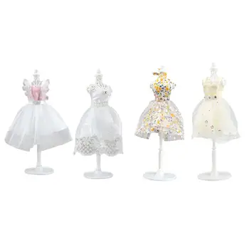 Leļļu Apģērbu dizaina Leļļu Apģērbu Veidošanā diy Princese Kleita Drēbes, Uzstādīt Izsmalcinātu Modes Dizaina Komplekts Meitenēm Iesācējs