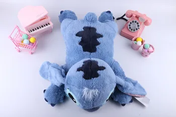 Lielās Mīkstās Lilo Un Stitch Disney Store Rotaļlietas Spilvens Ar Anime Par Miegu Bērniem Lelles Meitenēm, Bērnu Dzimšanas Dienas Dāvana