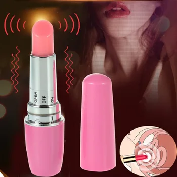 Lūpu krāsas Vibrators Seksa rotaļlietas Klitora Stimulators G spot vibrators sievietēm masturbators seksa mašīna dildo Rotaļlietas pieaugušajiem Seksa veikals
