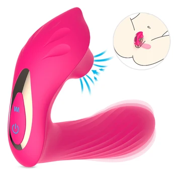 Maksts Nepieredzējis Vibrators G Spot Clit Sūcējs Klitora Stimulators Pāri Dildo Biksītes Seksa Rotaļlietas, Vibratori Veikals Sievietēm Pieaugušie no 18