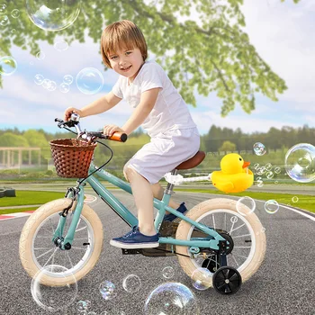 Maz Dzeltenā Pīle Burbuļu Mašīna Bērniem, kas Pūš Burbuli Rotaļlietas Elektriskās Automātiskā Burbulis Velosipēdu Burbulis велосипед аксессуары