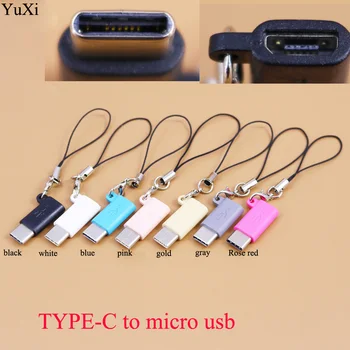 Micro USB Sieviešu Tipam C 3.1 Vīriešu Kabeļa Adapteri Uzlādes un Datu Sinhronizācijas USB C Pārveidotājs Samsung S8 /LG G5 G6/Par Oneplus 5 3T