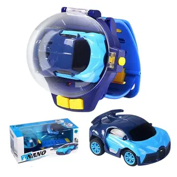 Mini Tālvadības Skatīties Auto Rotaļlietas tālsatiksmes Noņemams Sacīkšu Auto Ar USB Lādētāju Interaktīvu Spēli Dāvanu Zēniem Un Meitenēm