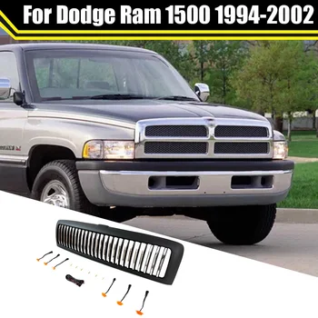 Modificēts Dodge Ram 1500 1994-2002 Radiatoru Apdares Segtu Sacīkšu Grils Grili Kapuci Acu Priekšā Restes Augšējo Bufera Restes