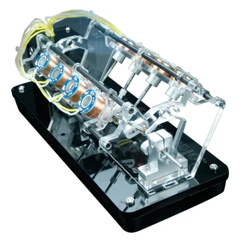 Motora Modelis ātrgaitas 5v Rokasgrāmata Diy V Veida Motora Elektromagnēts