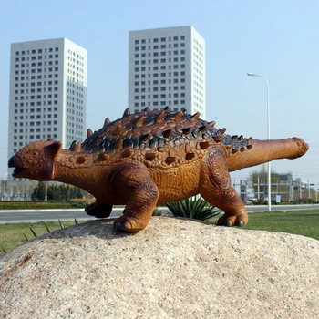Mīksto Ankylosaurus Dinosaurio Rotaļu Dinozauru Rotaļlietas Dinozauru Rīcības Attēls Lelle Labākā Dāvana Zēnam Bērniem