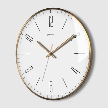Mūsdienu Ziemeļvalstu Amerikāņu izslēgt dzīvojamās istabas mājas birojs guļamistaba minimālisma pulkstenis sienas pulkstenis kvarca pulkstenis, sienas pulksteņu 30X30CM