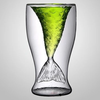 Nordic Style Radošo Dubultā Vīna Bārs Stikla Kokteiļa Glāzi Viskija Ūdens Augstas Kvalitātes Copos De Vidro Virtuve, Ēdamistaba, Bārs EF50BL