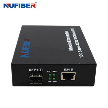 OEM Rūpnīcas Nufiber 10G SFP+ Fast Ethernet Media Optisko Pārveidotāju