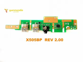 Oriģināls par ASUS X505BP USB valdes Audio valdes X505BP REV 2.00 pārbaudītas labas bezmaksas piegāde