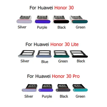 Par Huawei Honor 30 Pro Lite SIM Kartes ligzda Ligzda Ligzda Adapteris Savienotājs Rezerves Daļas