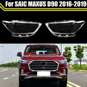 Par SAIC MAXUS D90 2016-2019 Priekšā Auto, Lēcas, Stikla Gaismas Luktura Gadījumā Luktura Korpusa Pārredzamu Abažūrs Lukturu Vāks