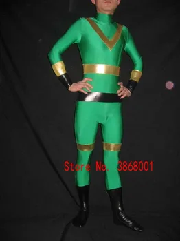 Pasūtījuma Supervaronis Warrior Komanda Cosplay Kostīmu Zentai pilna bodysuit Otrās Ādas Kostīms Fancy Dress Kostīmi Spandex jumpsuit