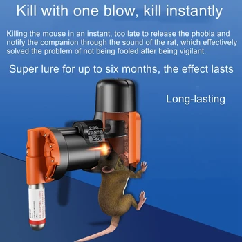 Peles repeller peli ienaidnieka iekštelpu sadzīves inteliģento automātisko pneimatiskās peļu slazds peles slazdā
