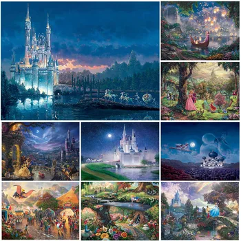 Pilna Dimanta Krāsošana 5D DIY Disney Māksla 