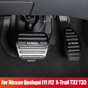 Priekš Nissan Qashqai j11 j12 X-Trail xtrail t32 t33 2014- 2018 2019 2020 2021 2022 Auto Akseleratora, Bremžu Pedāļi Vāka Piederumi