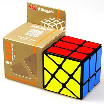 QiYi MoYu YJ YuXin Vējdzirnavas Magic Cube Ātrumu, kas Profesionālo Spēli Rotaļlieta Pieaugušiem Bērniem Puzzle Fun Vērpšanai Gluda Cubo Magico Dāvanu