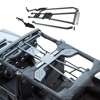 Roll cage turētājs par Jeep wrangler jk auto piederumi top roll būris turētājs Lantsun J385