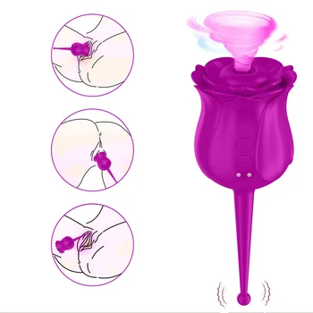 Rožu Mēles Vibrējošais Nepieredzējis Vibrators Sievietēm Krūšu Galu Zīdējs Licking G-Spot Klitora Stimulācija Pieaugušo Seksa Rotaļlietas Pāris