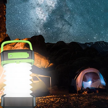Saules LED Kempings Laternu Saliekams Āra Teltī Gaismas USB Saules Uzlādējams Avārijas Lampas Lukturīti Zvejas Pārgājieni