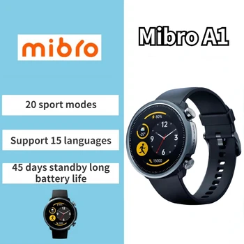 Smart skatīties Mibro A1 skatīties uz vīriešiem Asins Skābekļa ātruma Monitors, 5ATM ūdensizturīgs pulksteņi Bluetooth skatīties uz sievietēm xiaomi Tālruni