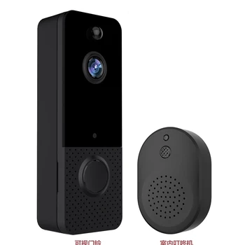 Smart Video Durvju Zvans Bezvadu Kameras Redzes Durvju Mainīgās Skaņas Divvirzienu Kamera, Tālvadības Pults, Lai Mājās Monitors